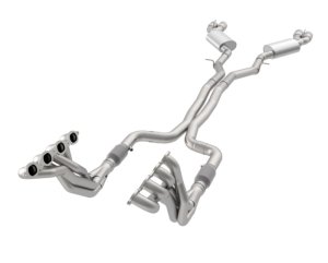 Chevrolet Camaro Performance Exhaust - Kooks Headers - Cat Back with Quad Tips - Polished - `16-`24